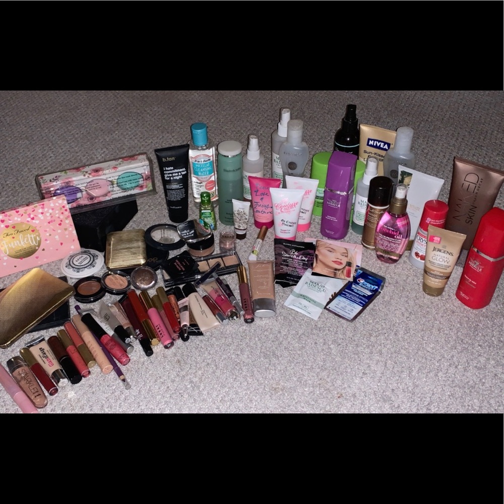 Massive makeup / skin care / hair care haul USED